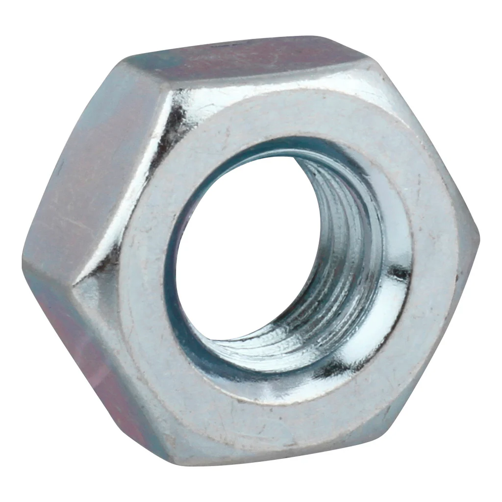 NUTS HEX ZINC PLATED