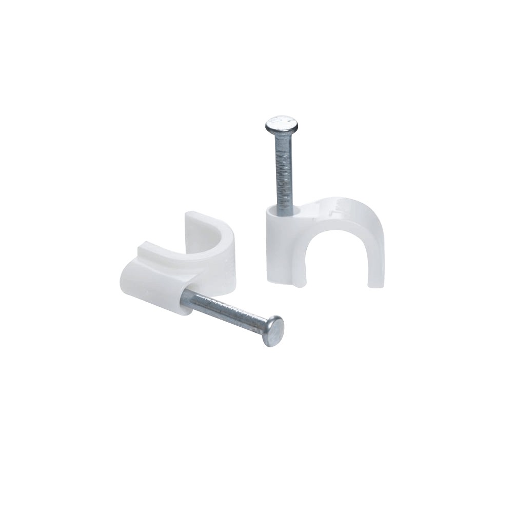 SADDLE ROUND WHITE