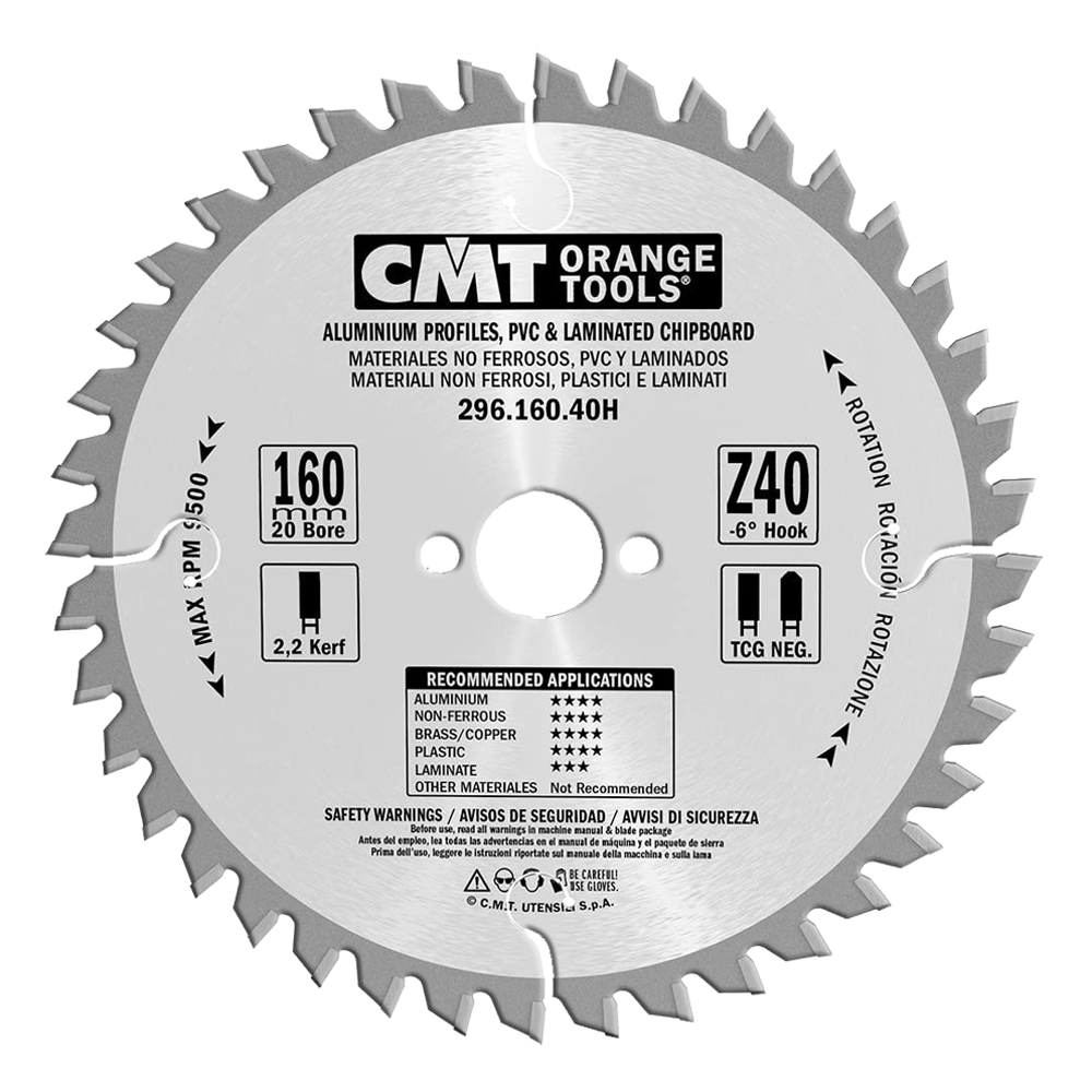 BLADE CIRCULAR SAW ALUMINIUM 160MM