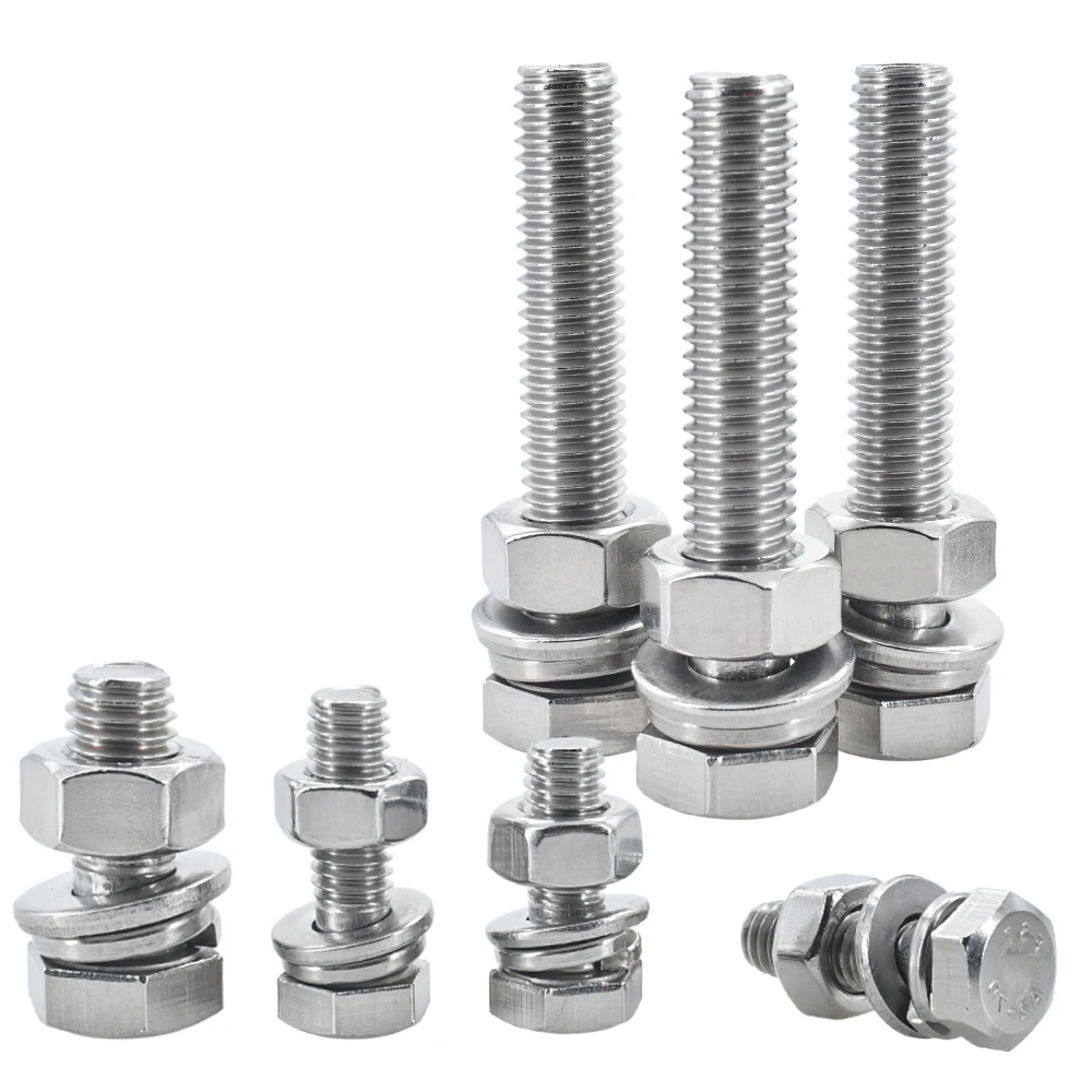 BOLT & NUT SET 10 x125