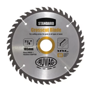 BLADE CIRCULAR SAW CROSSCUT STD 185MM