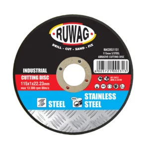 DISC CUTTING S/S ABRASIVE  115MM