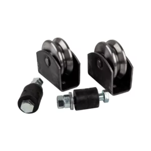 GATE ROLLER KIT 60MM WITH PVC GUIDE