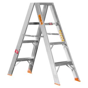 LADDER 4 STEP A-FRAME ALUMINIUM