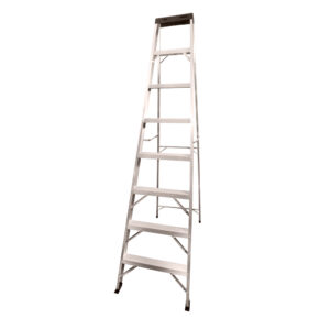 LADDER 8 STEP A FRAME ALUMINIUM
