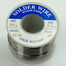 SOLDER WIRE SOLID 250G
