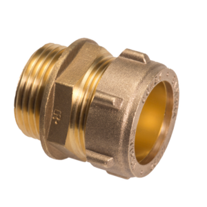 BRASS CONNEX COUPLER MALE 22MM