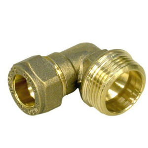 BRASS ELBOW REDUCED CXC 22 X 15MM