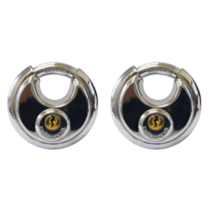 PADLOCK DISCUS - KEY ALIKE- 2PC 70MM