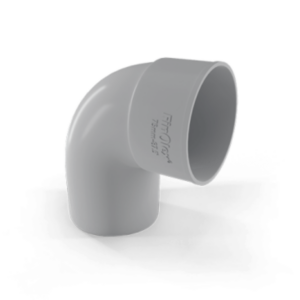 PVC FIT BEND PLAIN 87,5* 50MM