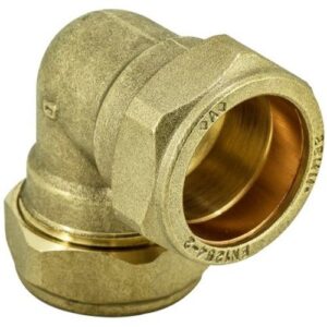 BRASS ELBOW 90 DEG CXC