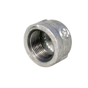 GALV END CAPS 15MM