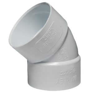 PVC BEND 50MM X 45 IE
